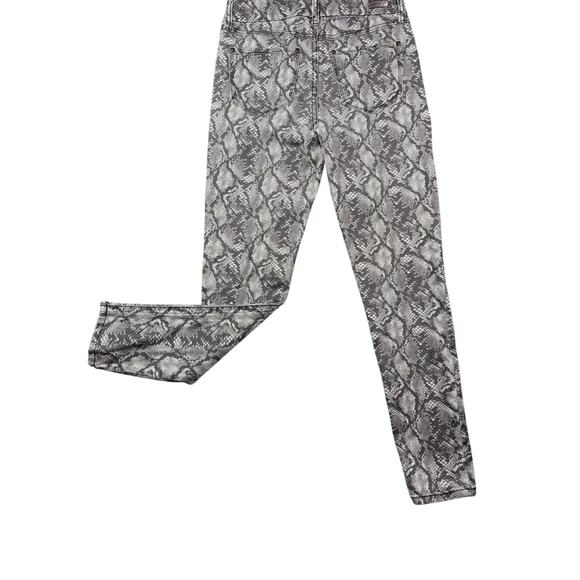 Seven7 Jeans size 6 woman snake print  high-waisted stretch denium designer - Picture 14 of 14